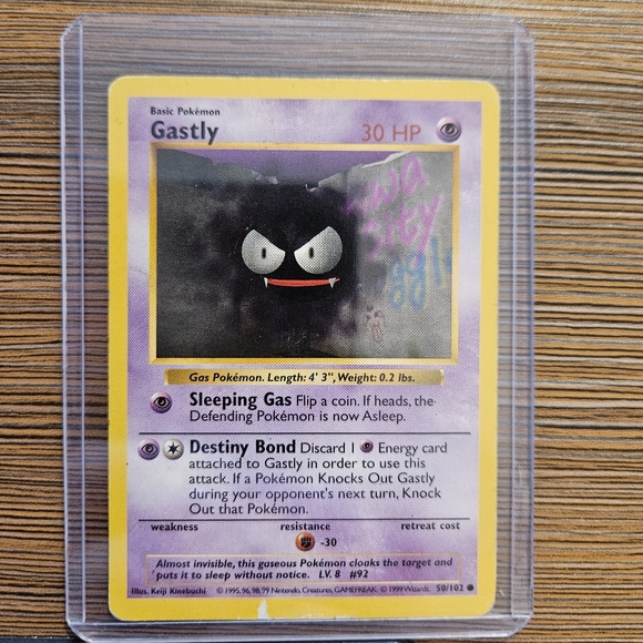 1995 gastly pokemon card - (47/108) [PP] Energy Conversion Pokemon | Toys | Pokemon